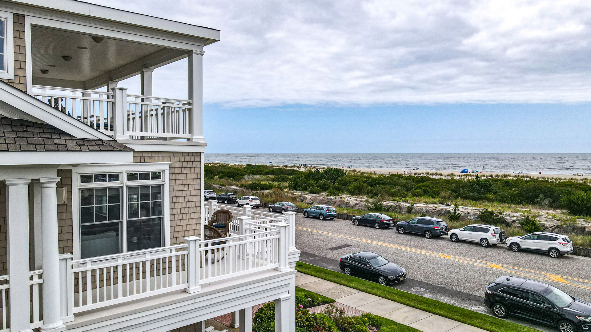 Southern Daze Estate — Aerial view with Cape May Beach